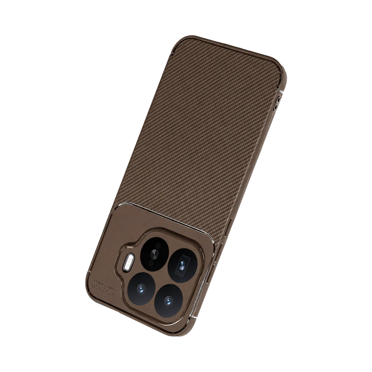 Xiaomi Mi 17T Auto Focus Karbon Kapak - Kahverengi görsel 3
