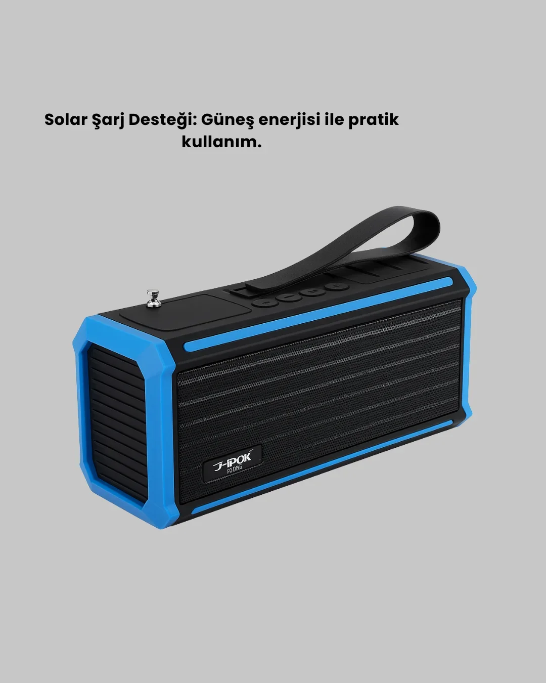 Taşınabilir J-IPOX P520 1200 mAh Bluetooth Hoparlör krofonlu Yeni Nesil görsel 4