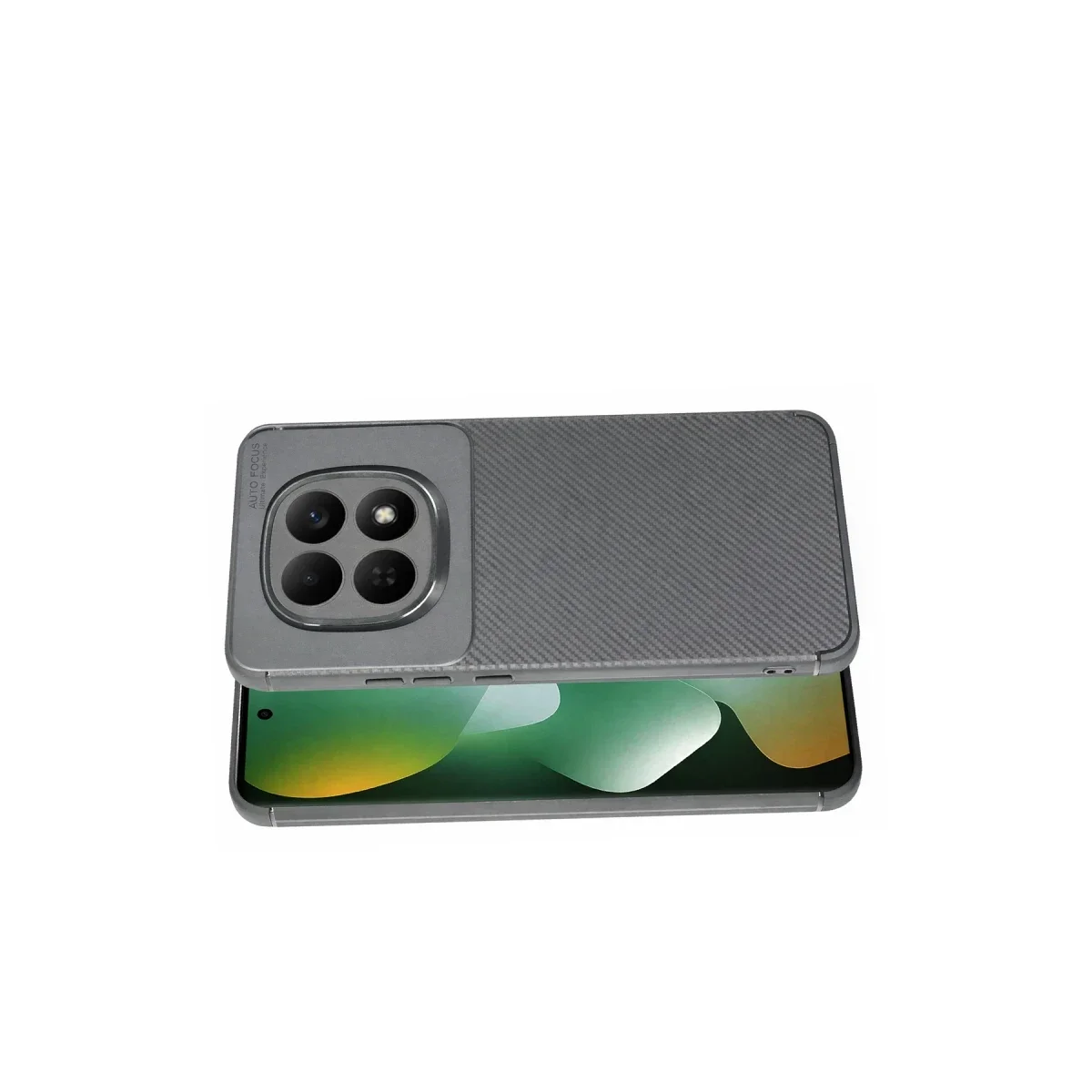 Xiaomi Redmi Note 15 4G Auto Focus Karbon Kapak - Gri görsel 4