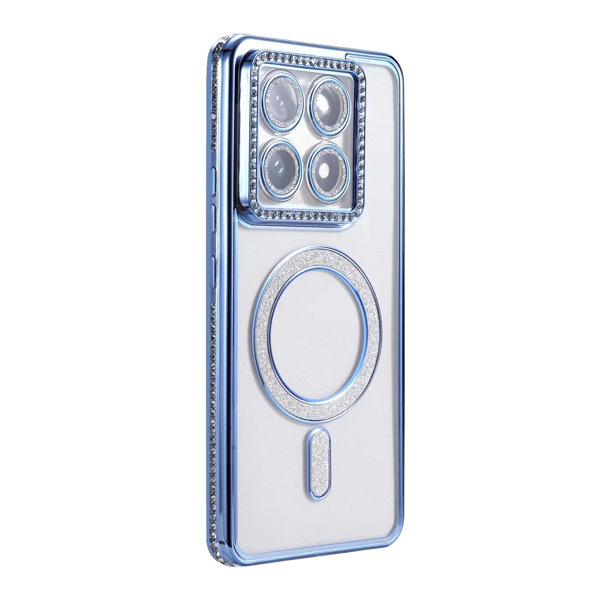 Xiaomi Mi 14T Pro Joke Simli Magneticsafe Kılıf - Mavi görsel 3