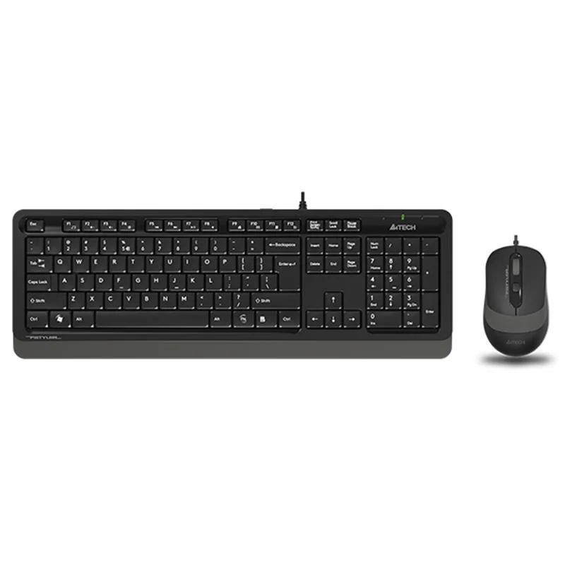 F1010 Q Usb Gri Mm Kablolu Klavye Mouse Set