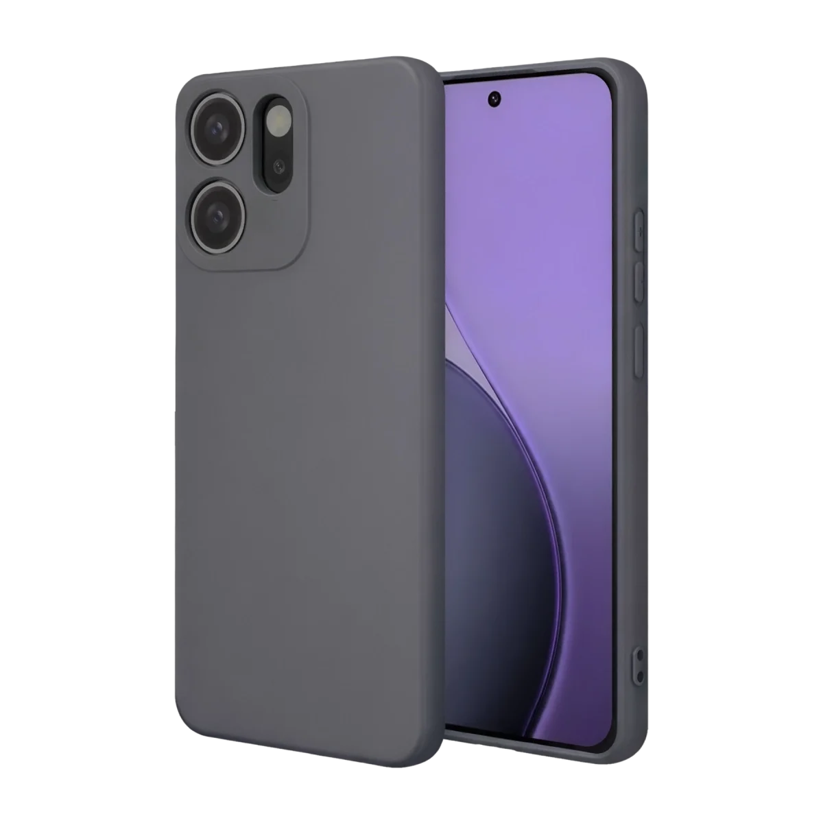 Oppo Reno 14f First Silikon - Gri