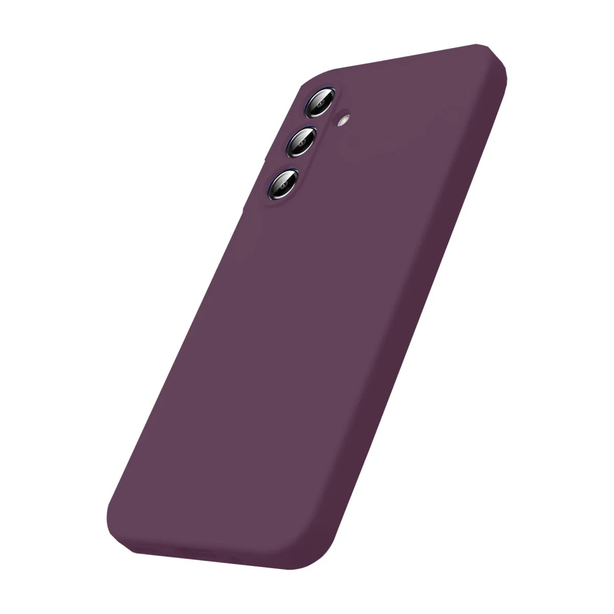 Samsung Galaxy A17 5g First Silikon - Mürdüm görsel 2
