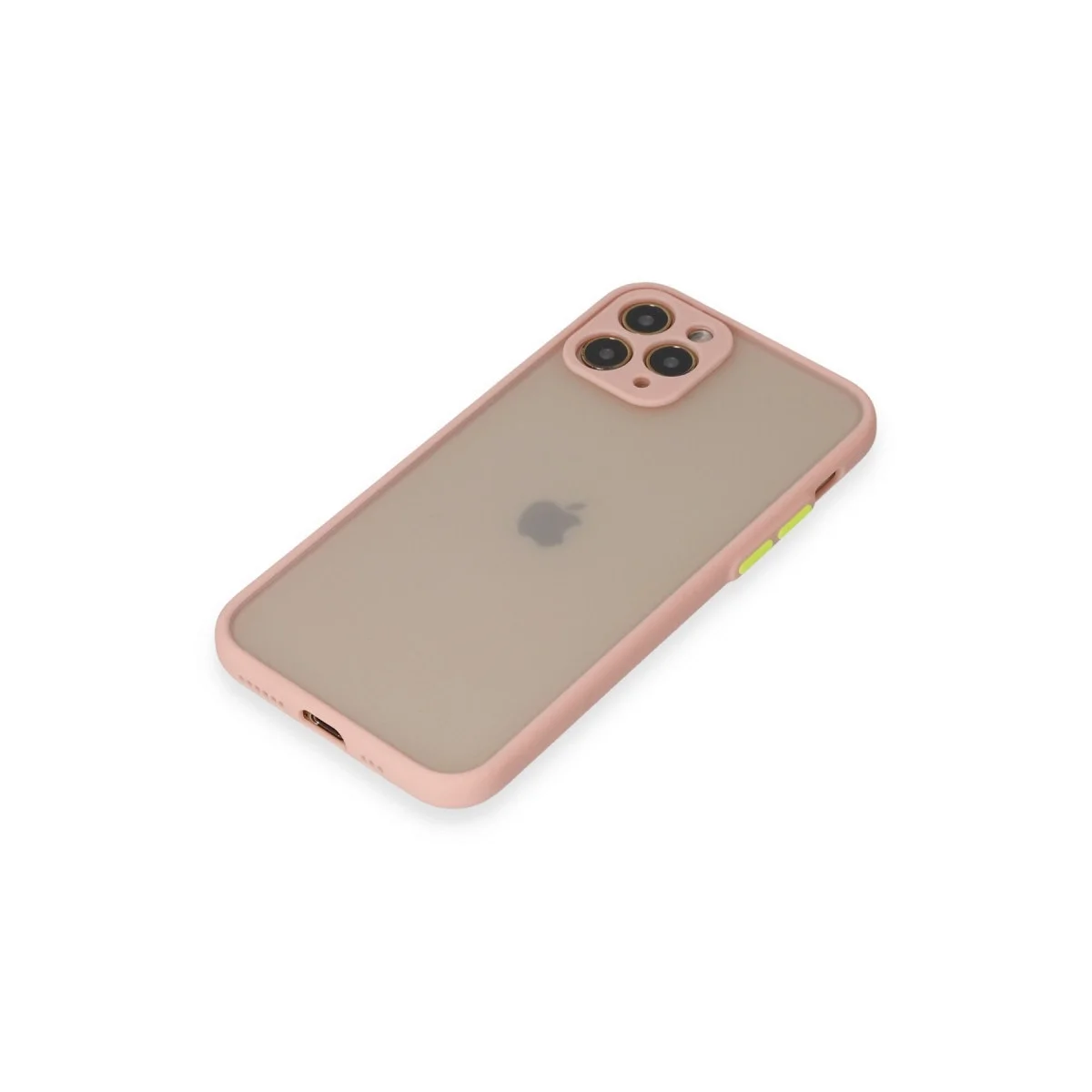 Apple İphone 11 Pro Kılıf Montreal Silikon Kapak - Pembe görsel 4