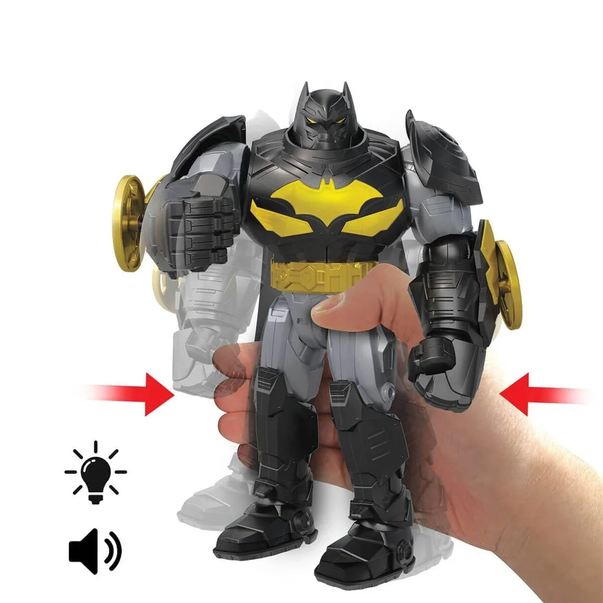 JMP84 DC Mekanik Zırhlı Batman Aksiyon Figürü görsel 2