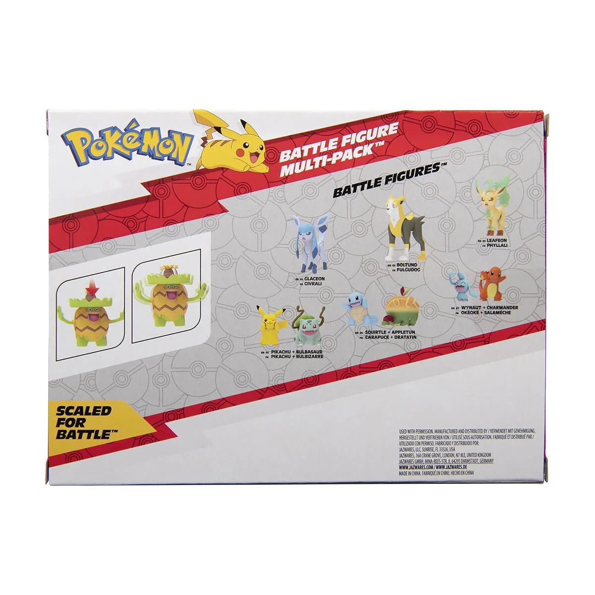 POK PKW2551 Pokemon Battle 3lü Figür Seti görsel 5