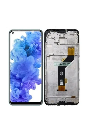 Tecno Camon 16 Lcd Ekran Dokunmatik Çıtalı (Siyah) görsel 3