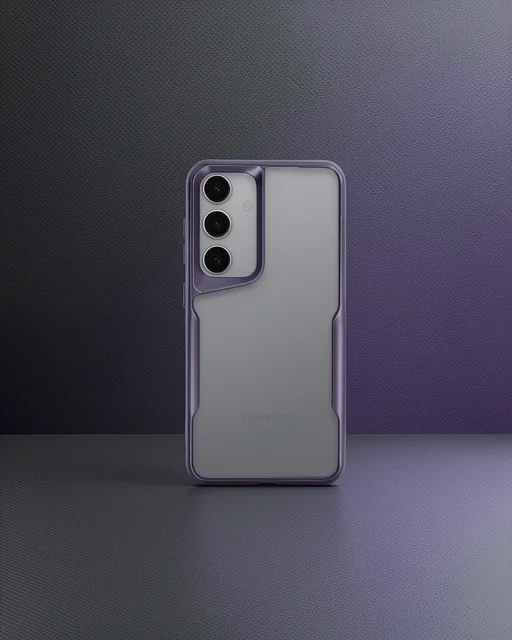 Samsung Galaxy A05s Kılıf Boyi Silikon Kapak - Derin Mor
