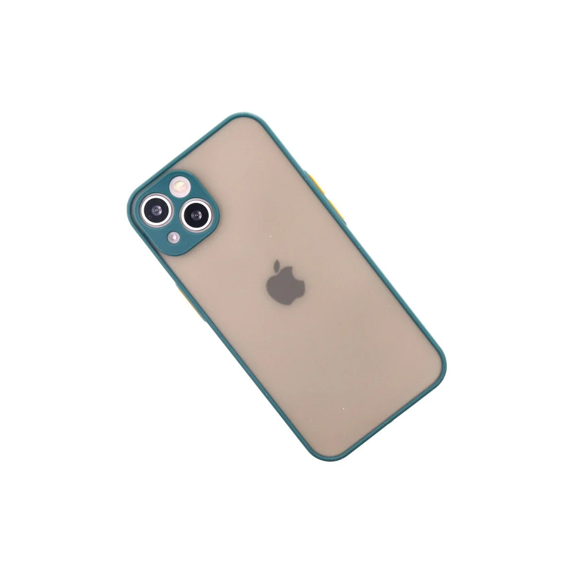 Apple İphone 14 Kılıf Montreal Silikon Kapak - Yeşil görsel 2