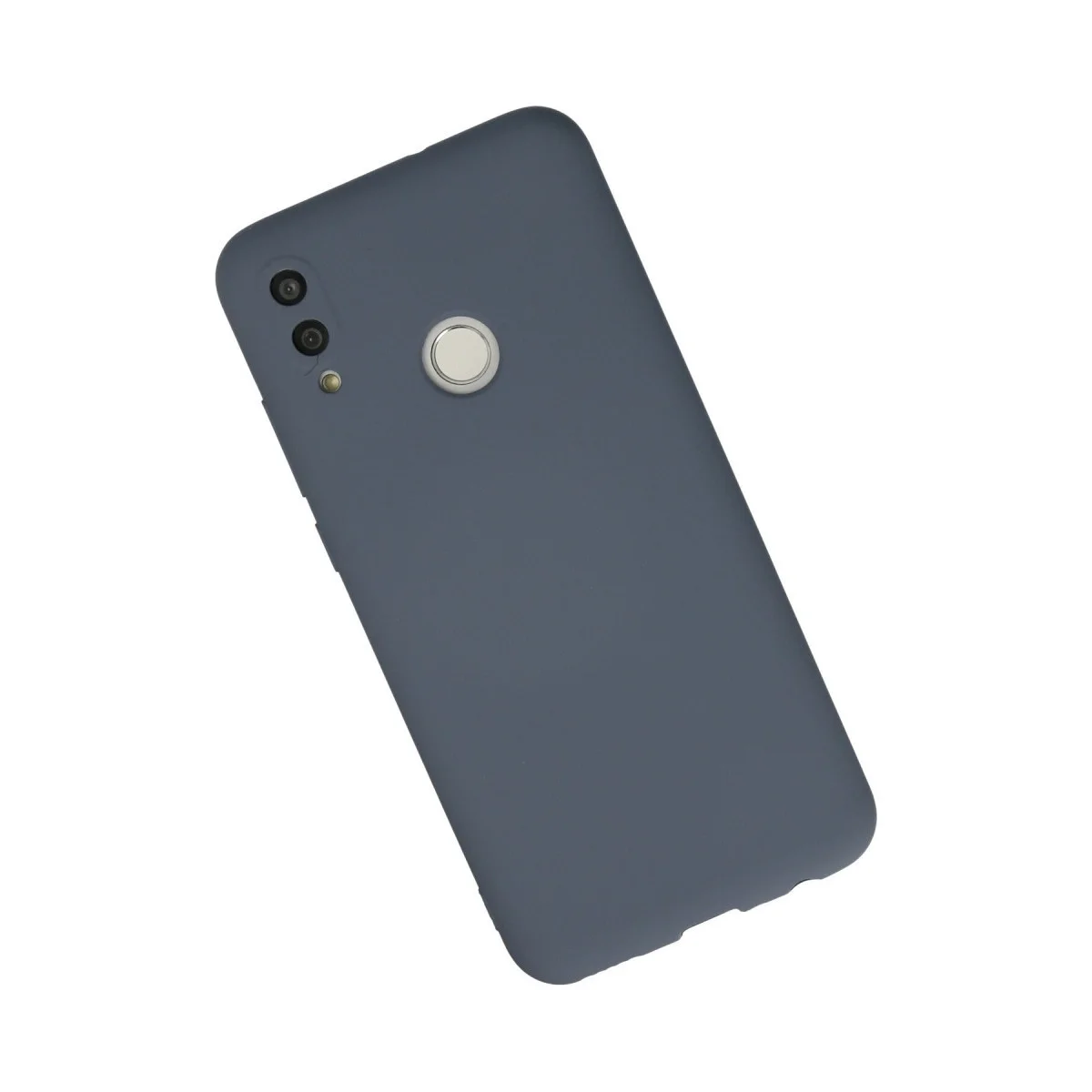 Huawei P Smart 2019 Kılıf Nano İçi Kadife Silikon - Gri görsel 2