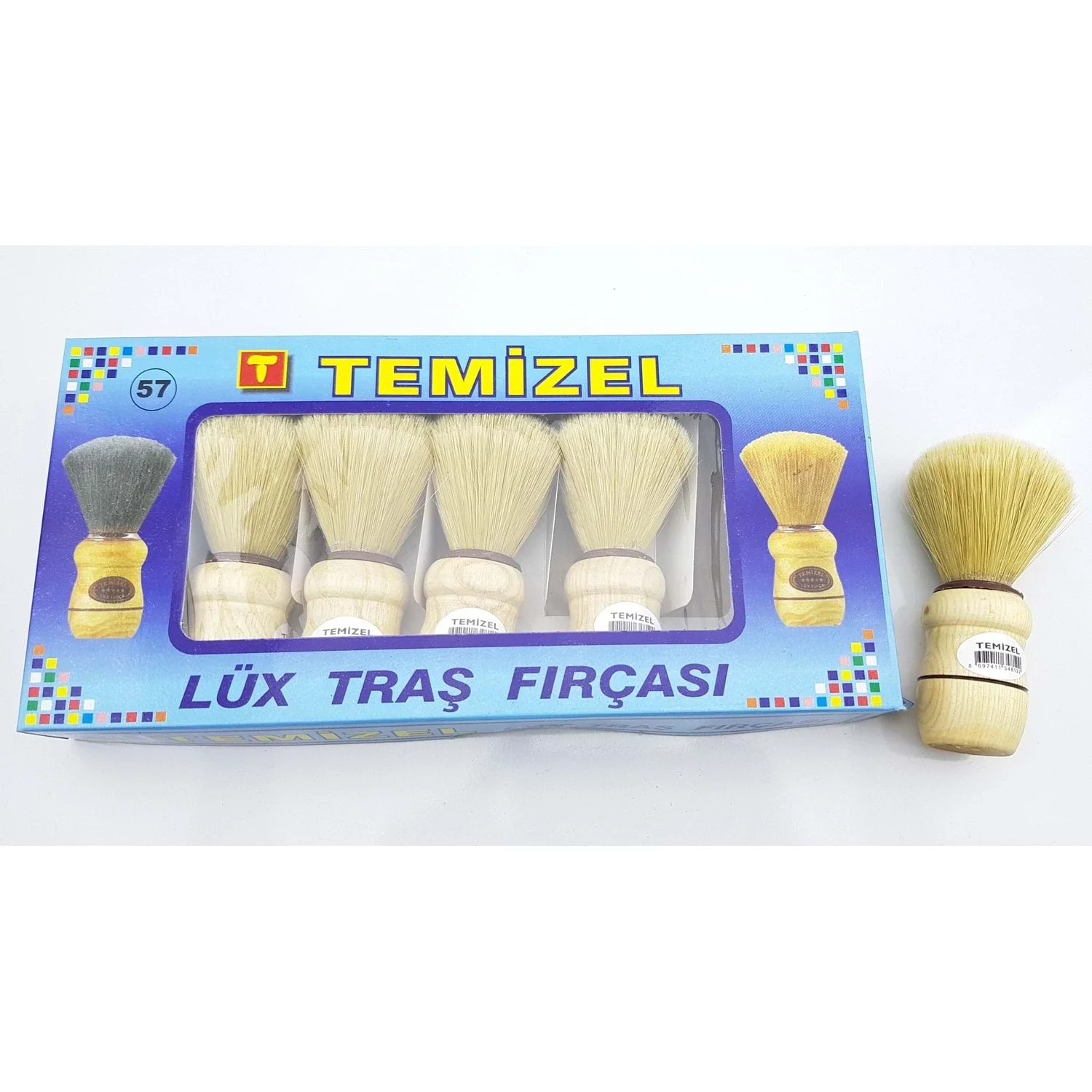 Ahşap Sakal Fırçası