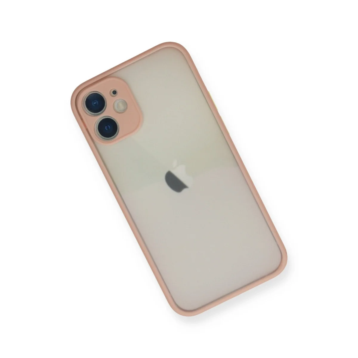 Apple İphone 11 Pro Max Kılıf Montreal Silikon Kapak - Pembe görsel 3