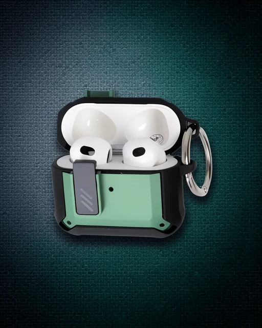 Apple Airpods 3 (3.nesil) Truva Kılıf - Yeşil
