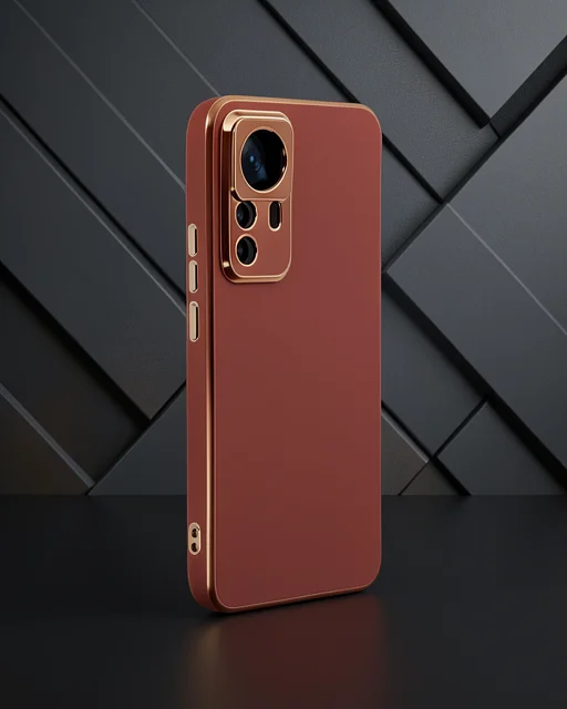 Xiaomi Mi 12t Pro Kılıf Volet Silikon - Kırmızı