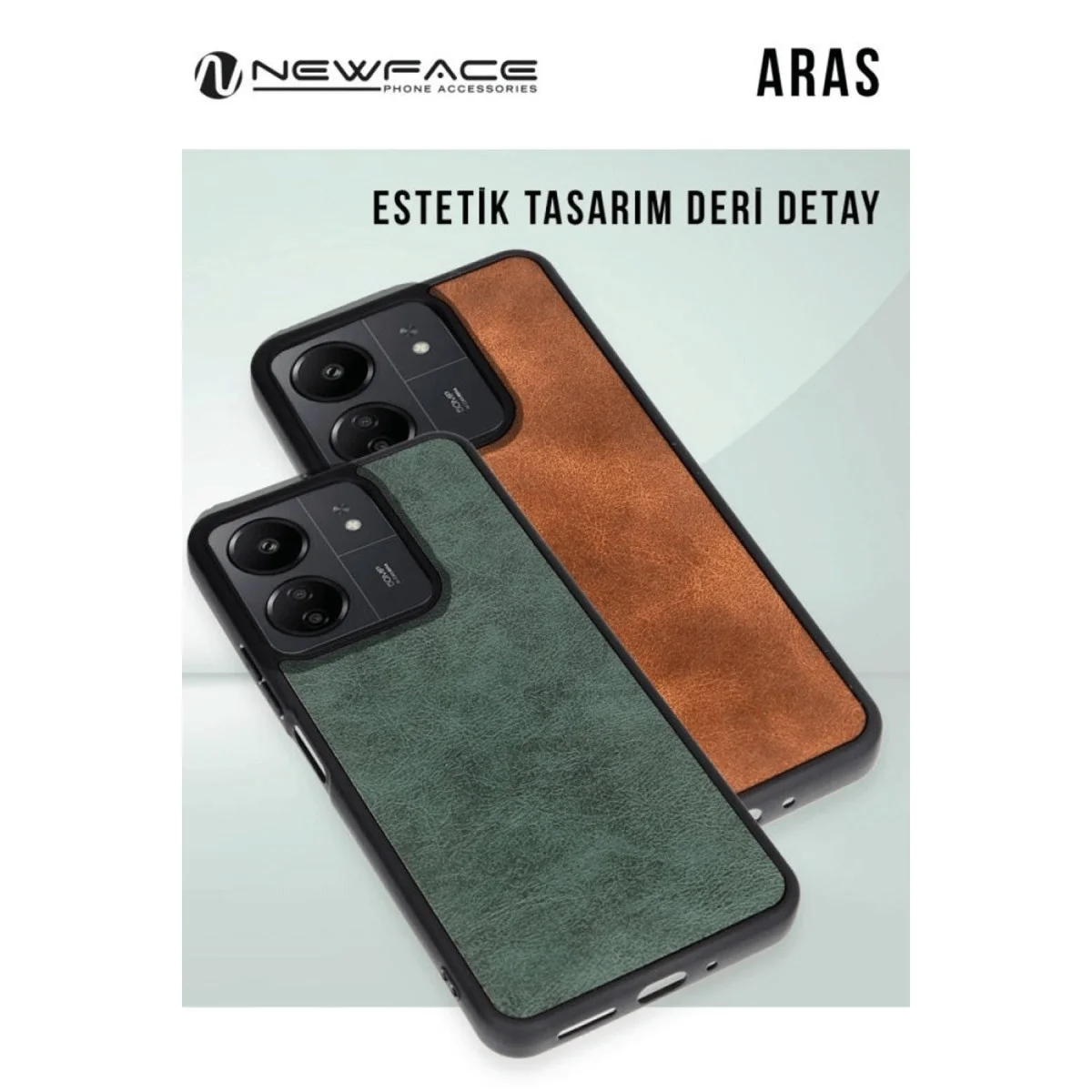 Samsung Galaxy A56 Kılıf Aras Deri Kapak - Bordo görsel 4