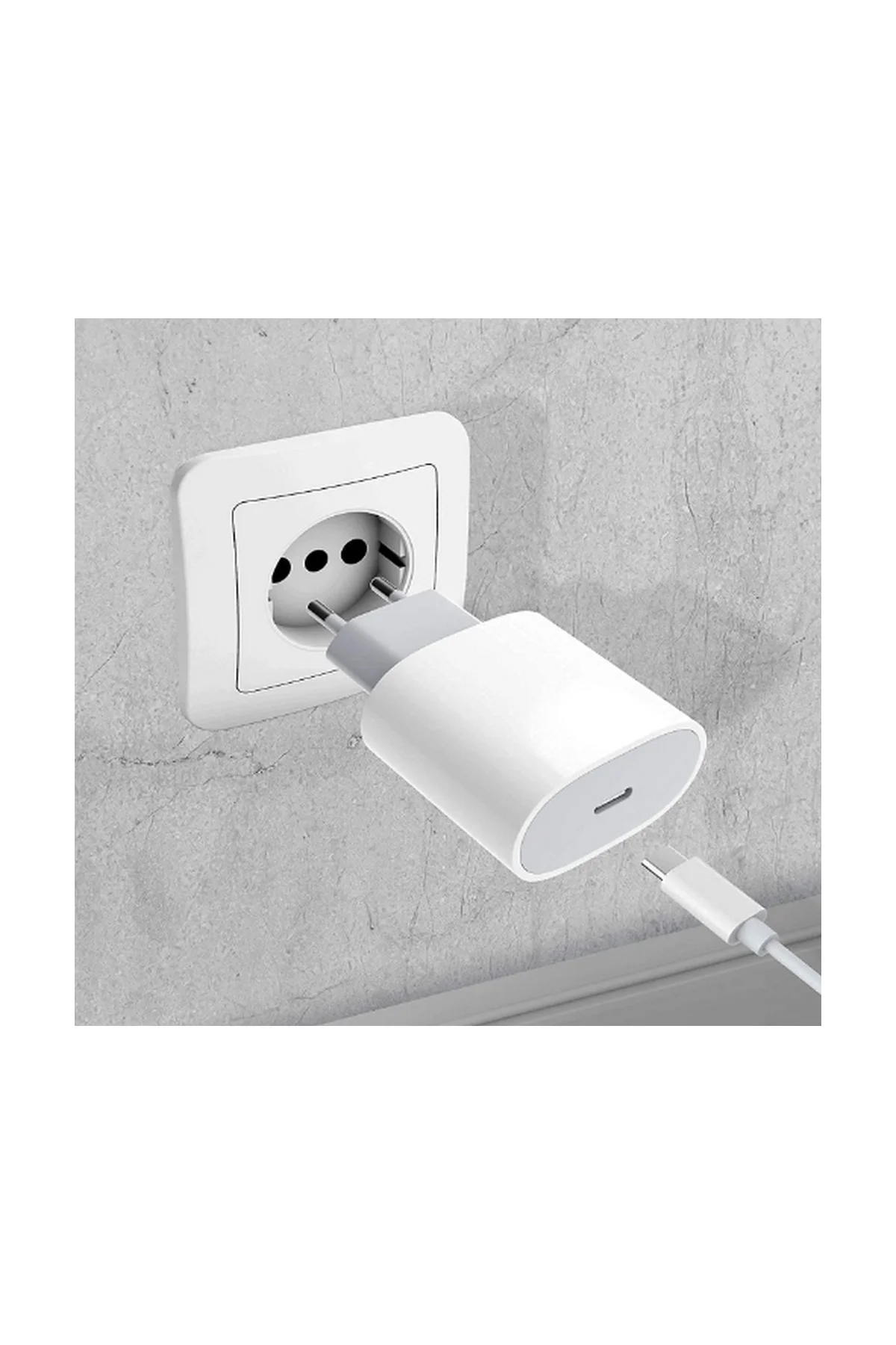 Vothoon Apple Samsung 20 watt Type-C PD Hızlı Şarj Başlık Adaptör Garantili görsel 5