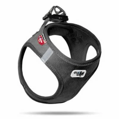 Cord Vest Köpek Göğüs Tasması Black 2XS