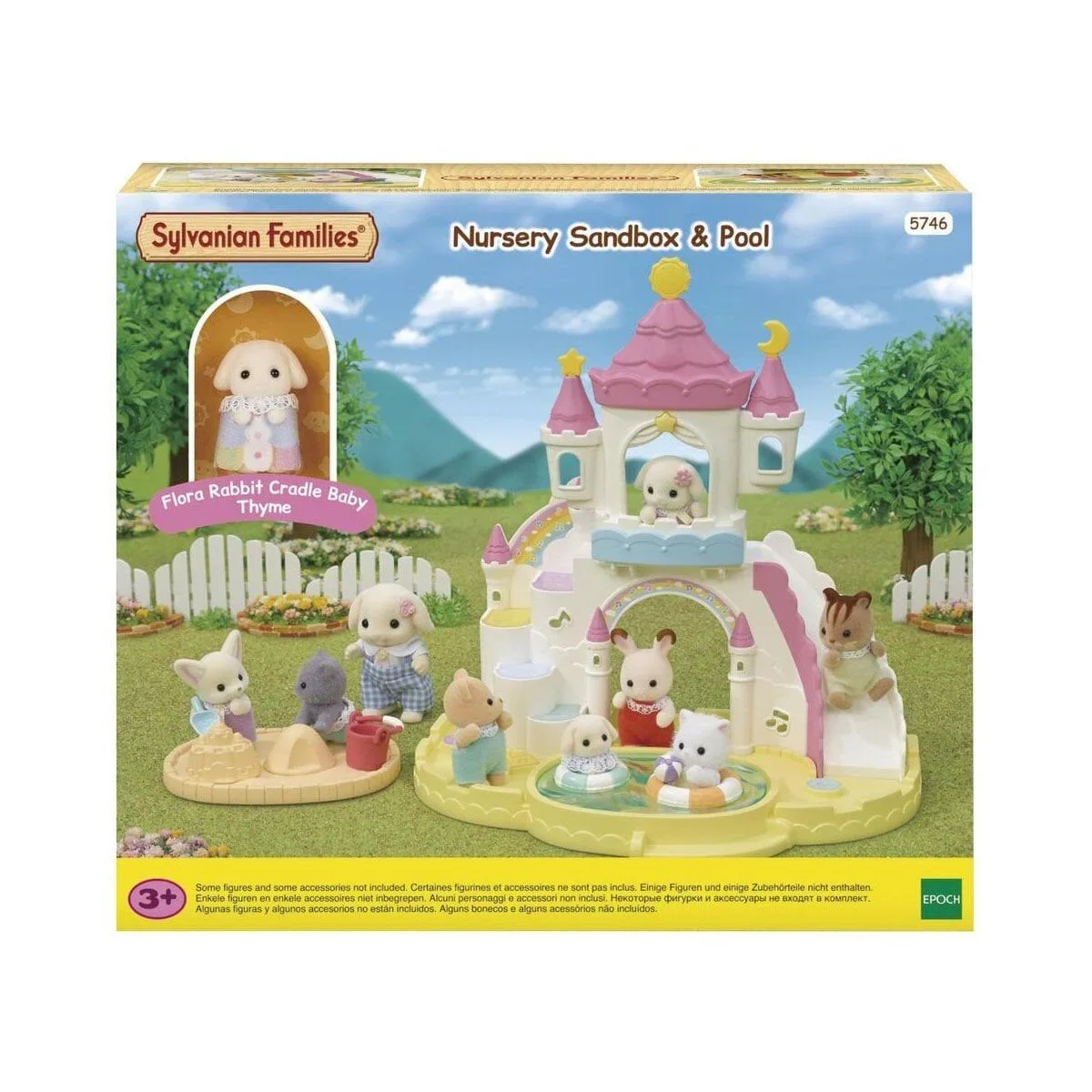 5746 Sylvanian Falies Havuz ve Kum Havuzu Oyun Seti +3 yaş