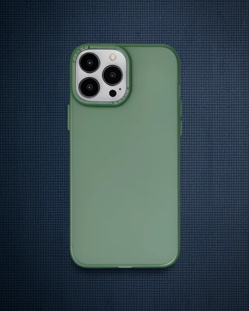 Apple İphone 13 Pro Kılıf Modos Metal Kapak - Koyu Yeşil