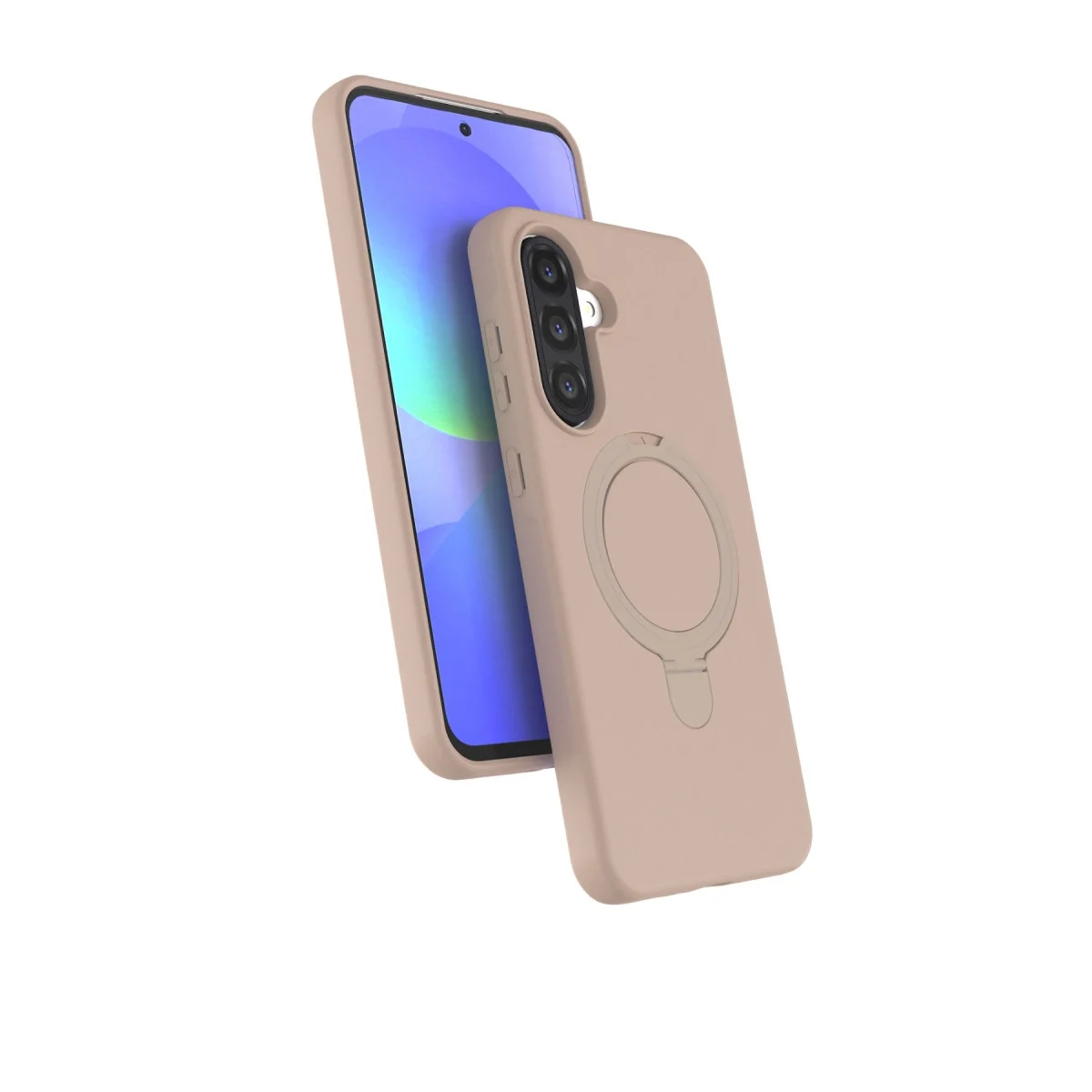Samsung Galaxy A17 5g Regal Magsafe Standlı Kapak - Çöl Titanyum