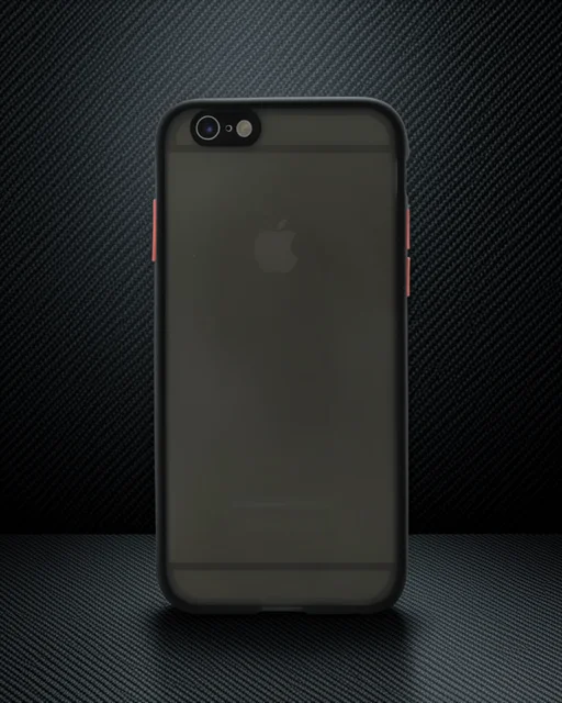 Apple İphone 6 Kılıf Montreal Silikon Kapak - Siyah