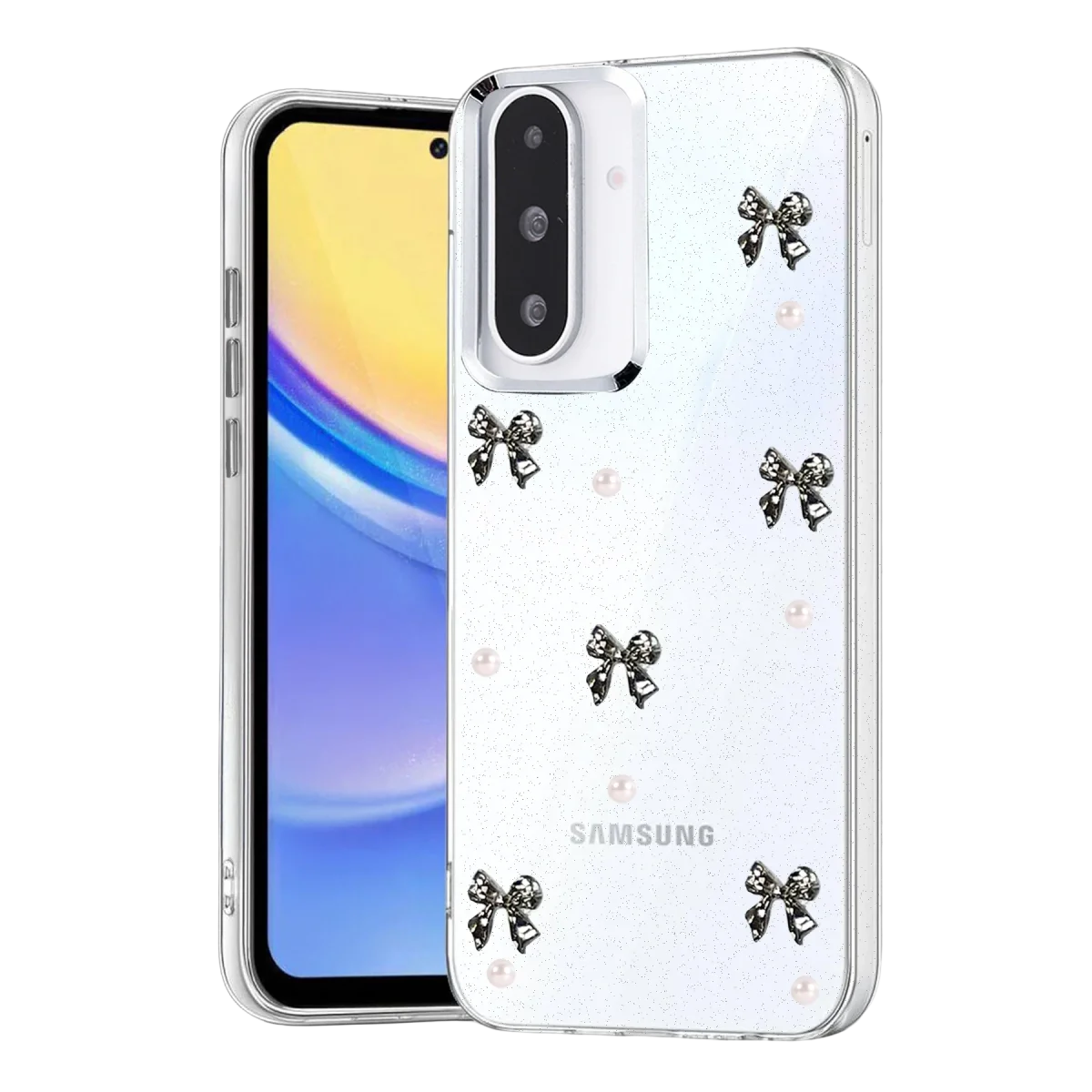Samsung Galaxy A27 5G Fiyonk Desenli Kapak - Desen 8