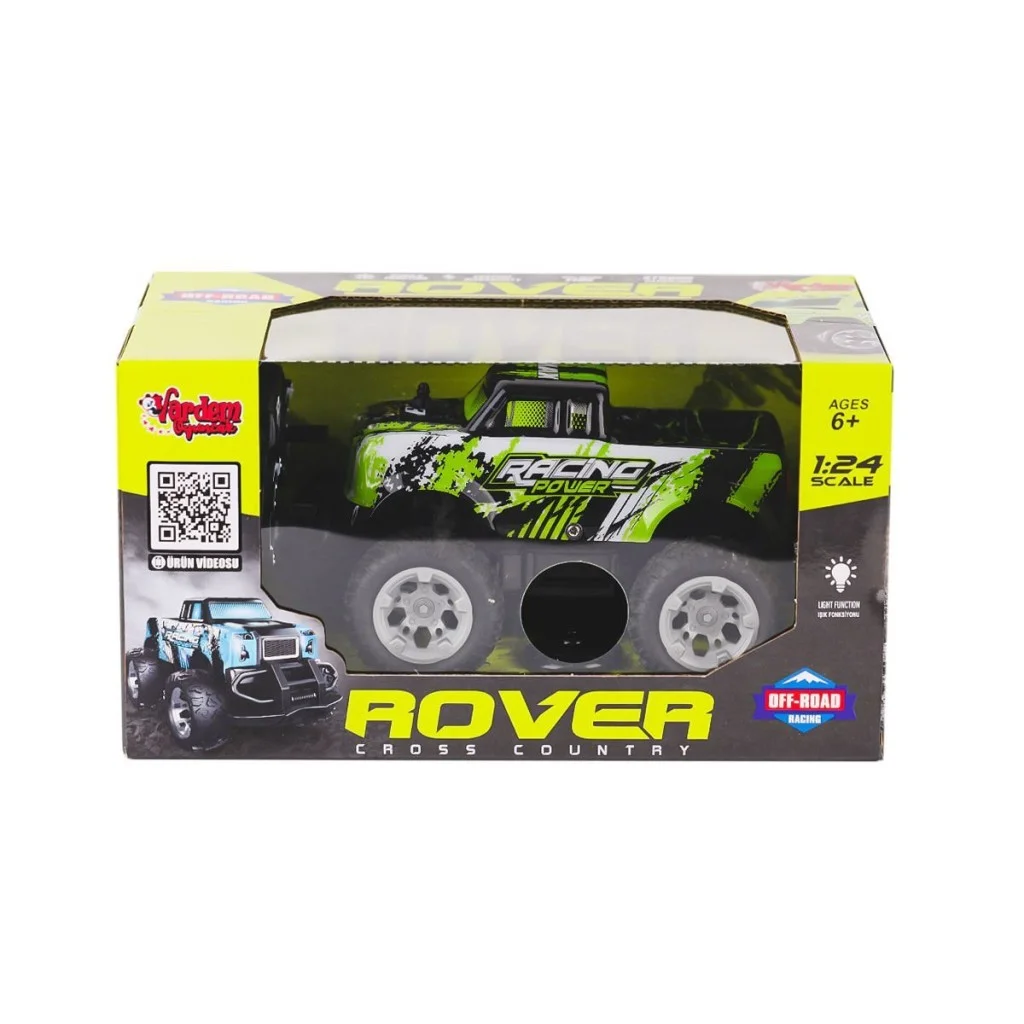 SYR-666-842-3-4-5-6-7 Kumandalı Şarjlı Rover Off Road Işıklı araba 1:24 -Vardem Oyuncak görsel 4