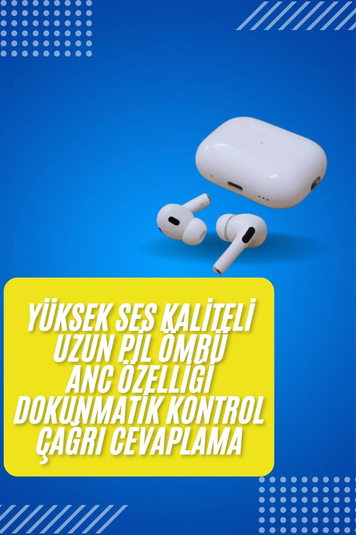Beyaz Android ve İOS Uyumlu Yüksek Performanslı Uzun Pil Ömrü Yeni Nesil görsel 2