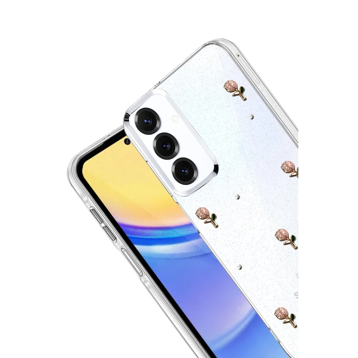 Samsung Galaxy A15 4G Fiyonk Desenli Kapak - Desen 6 görsel 2