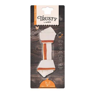 Trusty Tavuklu Düğümlü Kemik Köpek Ödülü 65 Gr 15,3 Cm