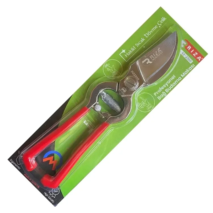 Sıcak Dövme Çelik Pro Ergonomik Bahçe Bağ Makası 24 cm