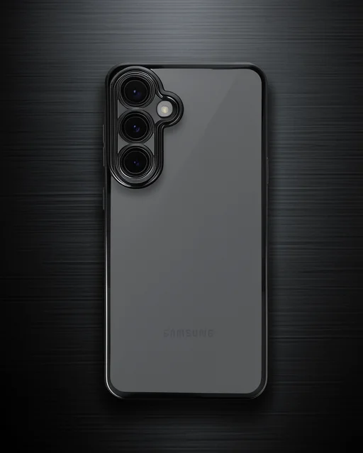 Samsung Galaxy S24 Fe Kılıf Razer Lensli Silikon - Siyah
