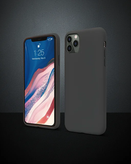 Apple İphone 11 Pro Kılıf First Silikon - Siyah