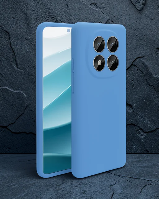 Xiaomi Redmi Note 14 Pro 5g Kılıf First Silikon - Mavi