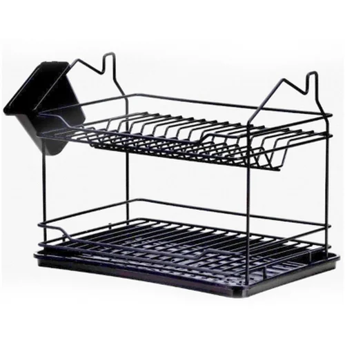 ,evim 2 Katlı Tabaklık Siyah