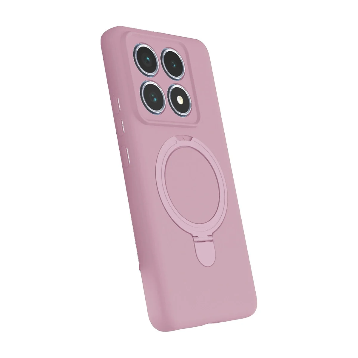 Xiao 14t Pro Regal Magsafe Standlı Kapak - Açık Pembe görsel 2