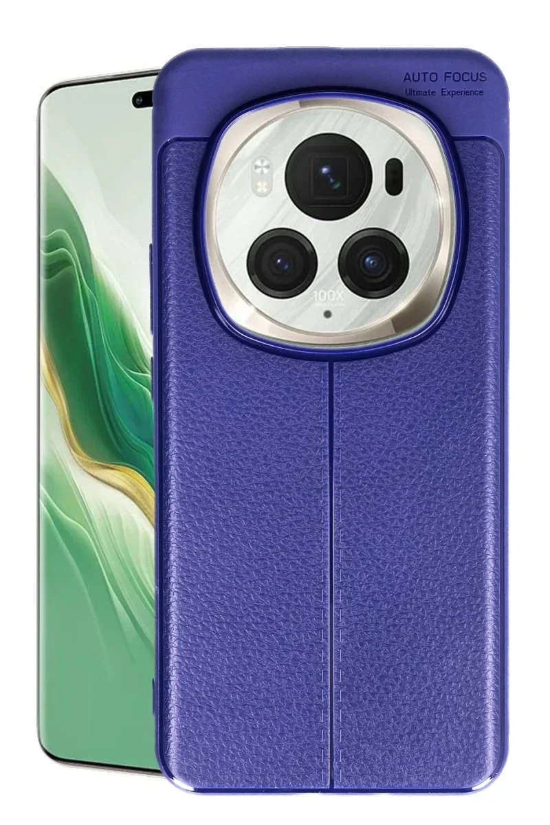 Huawei Honor Magic 6 Pro Kılıf Auto Focus Kapak - Lacivert