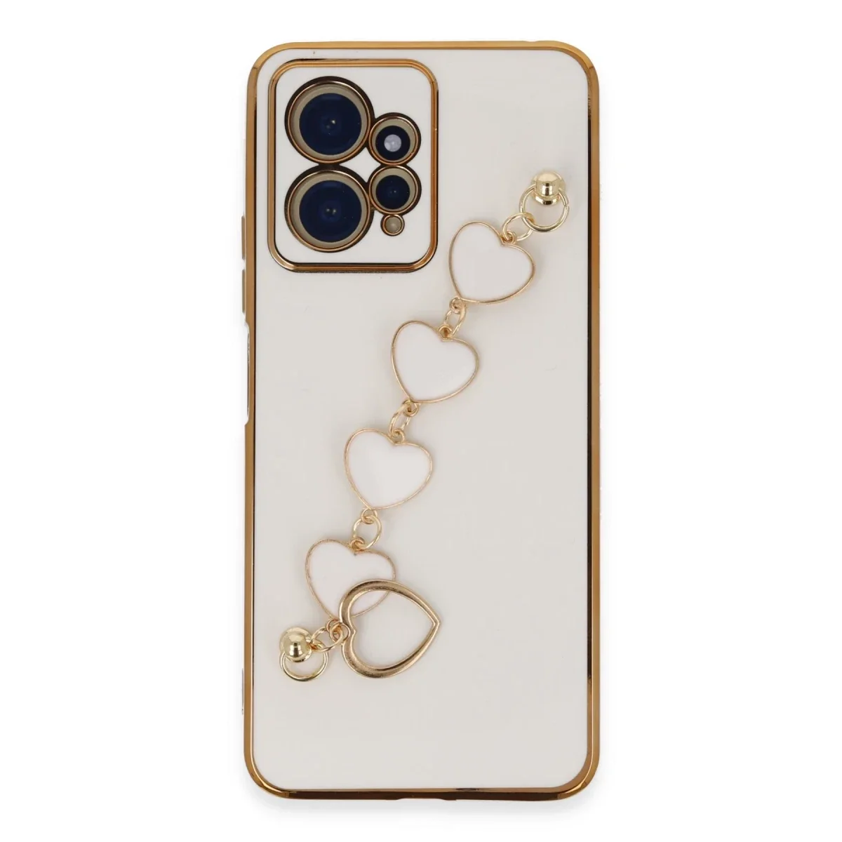 Xiaomi Redmi Note 12 4G Kılıf Esila Silikon - Beyaz