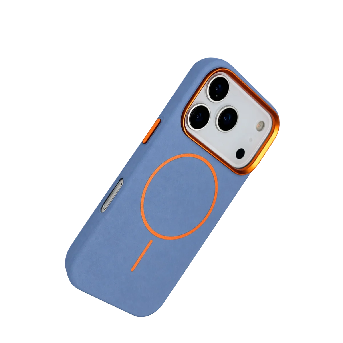 Joko Apple iPhone 18 Pro Luno Deri Magsafe Kapak - Sierra Blue görsel 3