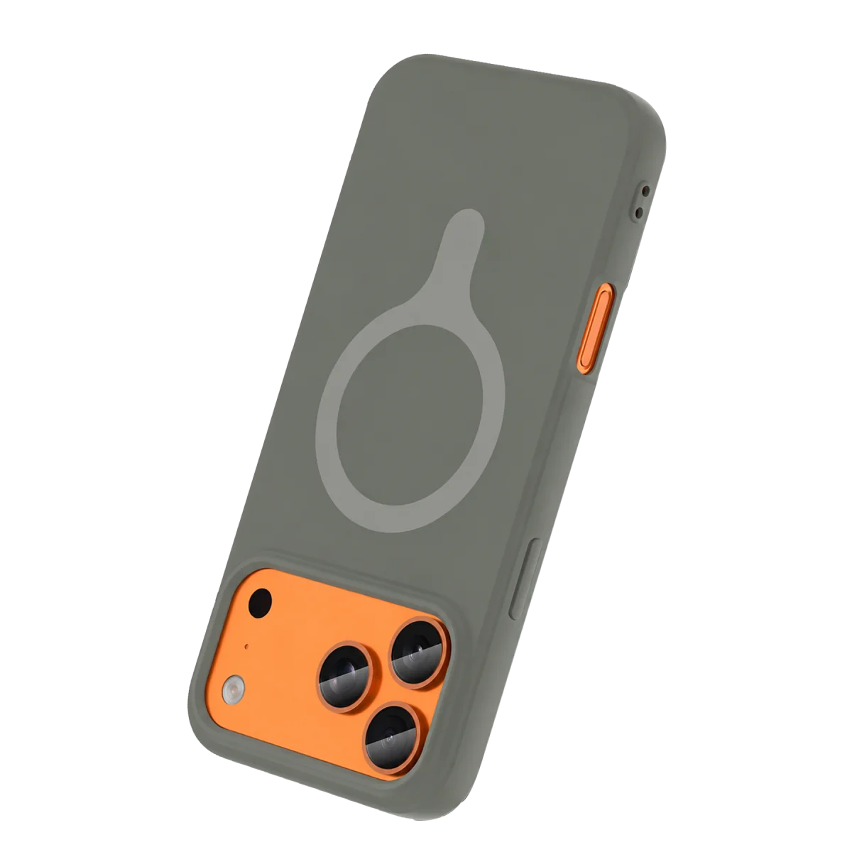 Joko Apple iPhone 18 Pro Max/17 Pro Max Z Silikon Magsafe Kapak - Gri görsel 3