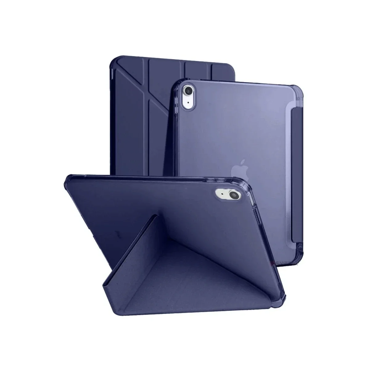 Apple iPad 2025 10.9 10.Nesil (A16) Kılıf Kalemlikli Mars Tablet Kılıfı - Lacivert görsel 2