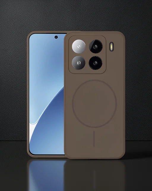 Joko Xiaomi Mi 15 Pro Kılıf Jully Magsafe Kapak - Kahverengi