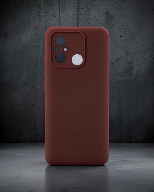 Xiaomi Redmi 12c Kılıf Nano İçi Kadife Silikon - Koyu Yeşil