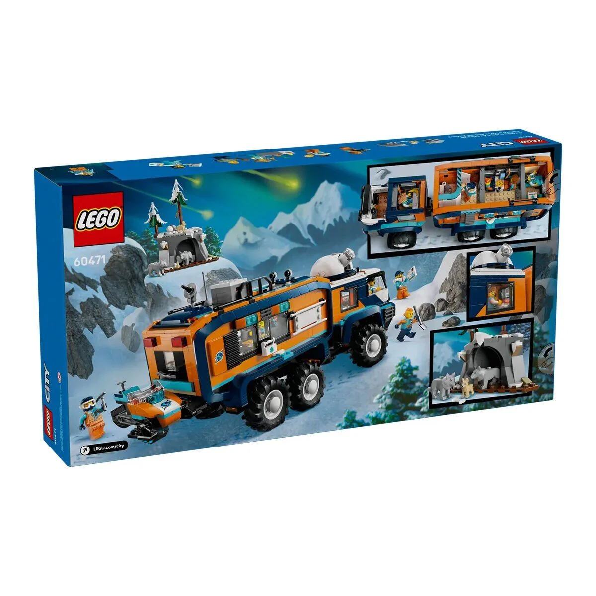60471 Lego City Kutup Keşif Kamyonu 1064 parça +8 yaş görsel 7
