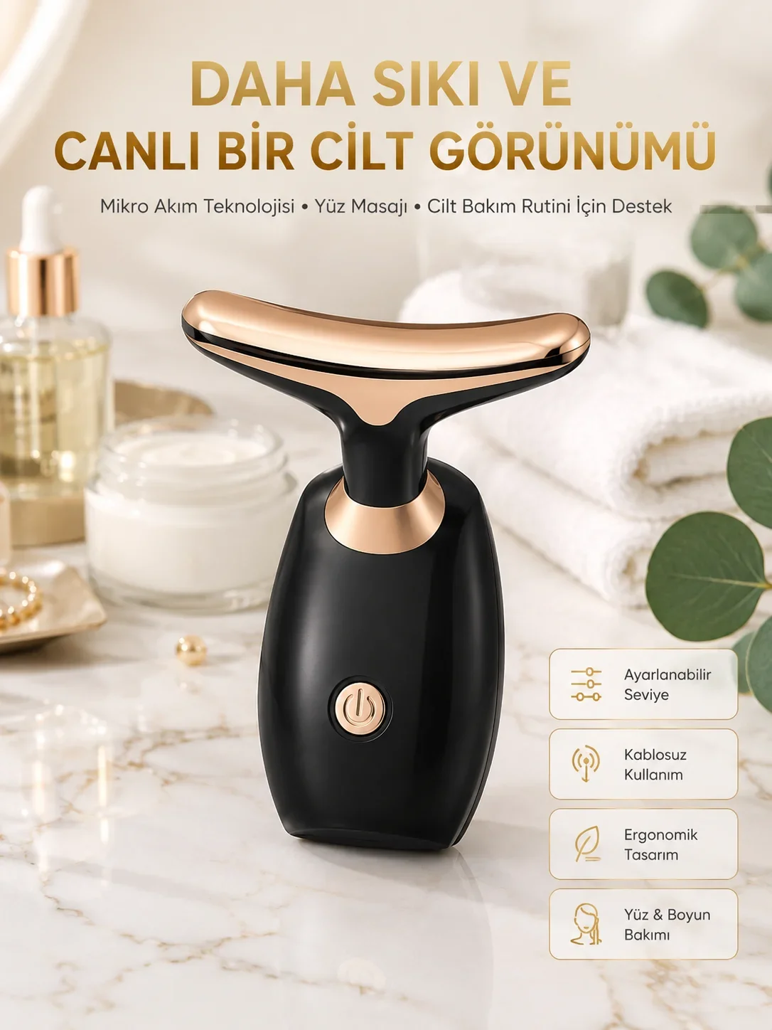 kro Akım Teknolojili, Taşınabilir Cilt Bakım Cihazı