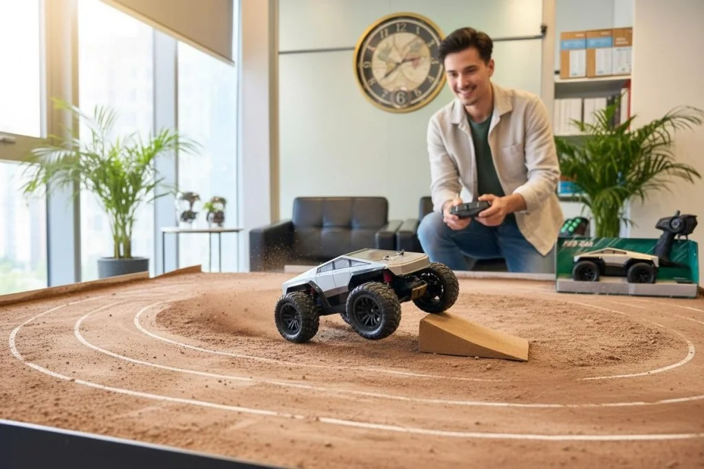 RQ3050 1:18 U/k Tesla Pikap Yüksek Hızlı