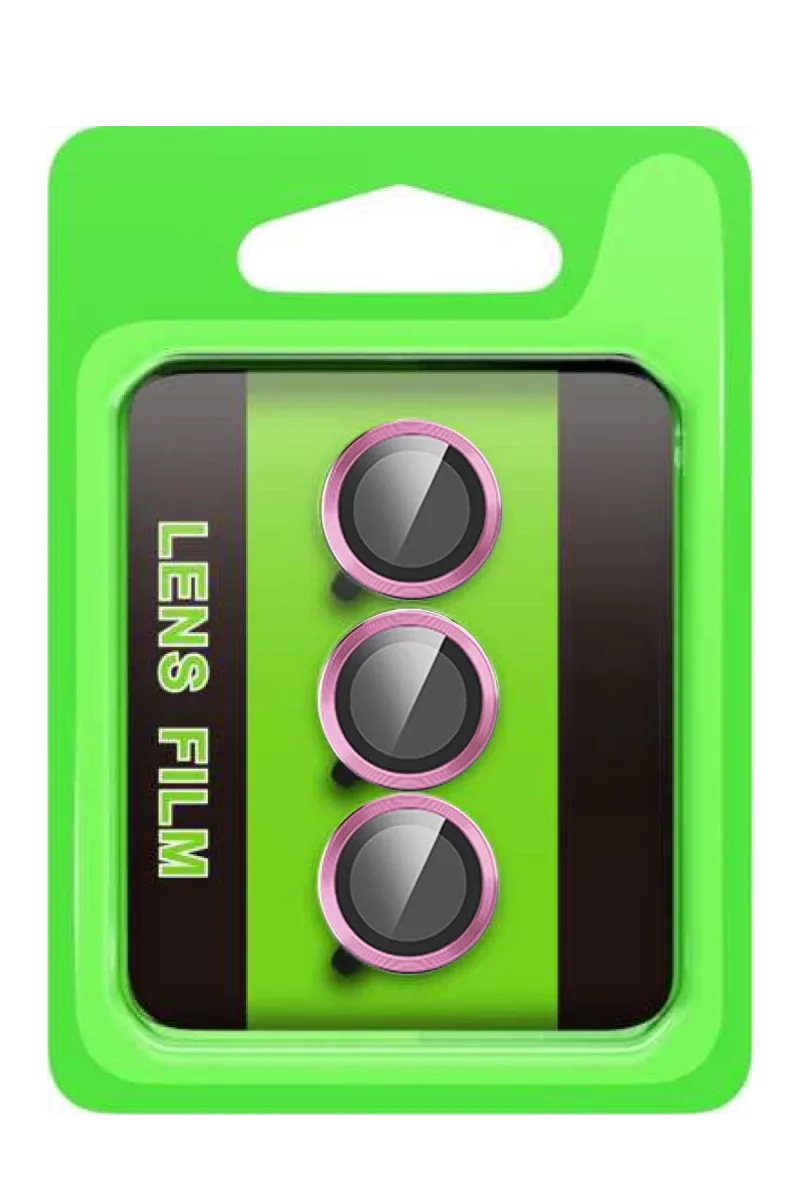 Samsung Galaxy S25 FE Raze Metal Kamera Lens - Pembe