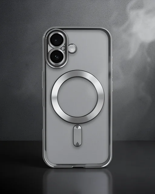 Apple İphone 16 Kılıf Kross Magneticsafe Kapak - Titan Gri