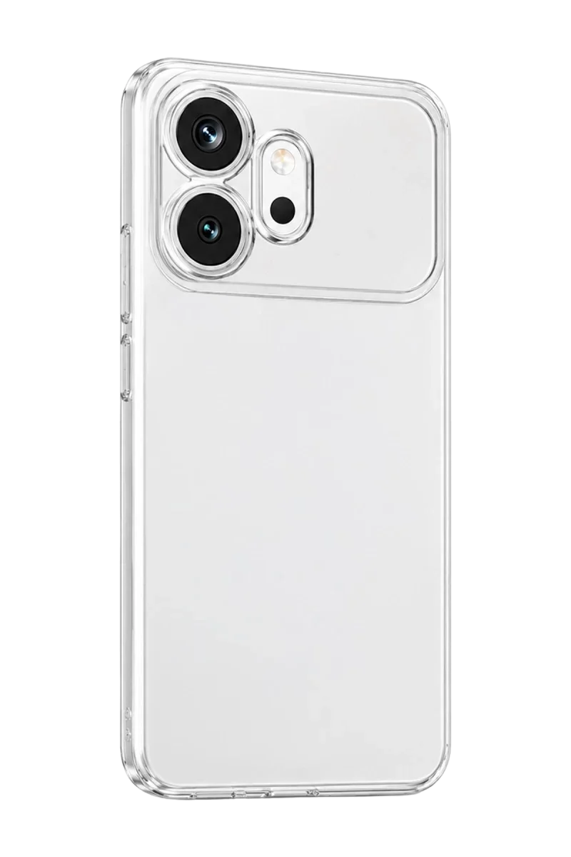 Huawei Honor 600 Lüx Şeffaf Silikon - Şeffaf görsel 2