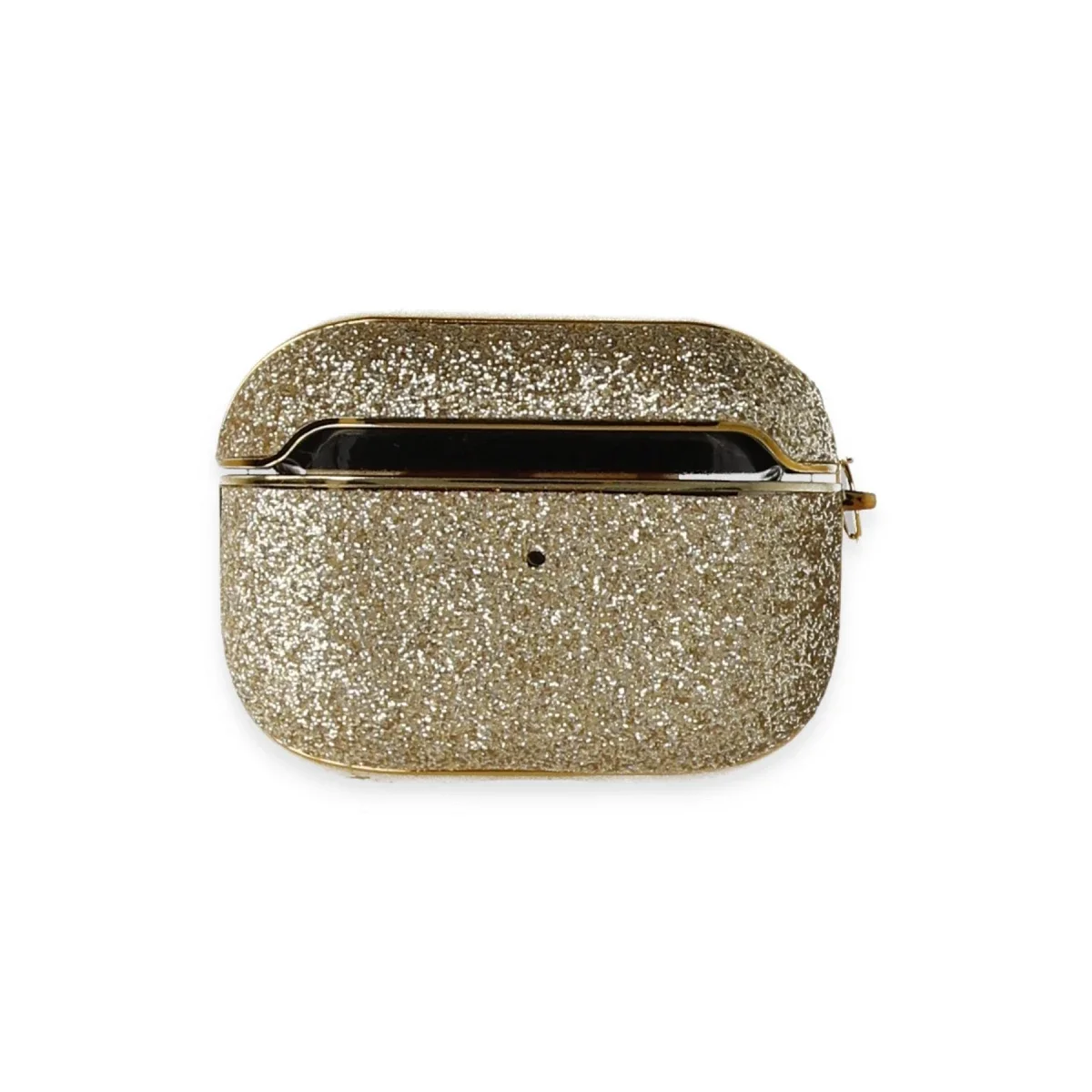 Apple Airpods Pro (1.nesil) Spell Simli Kılıf - Gold görsel 2